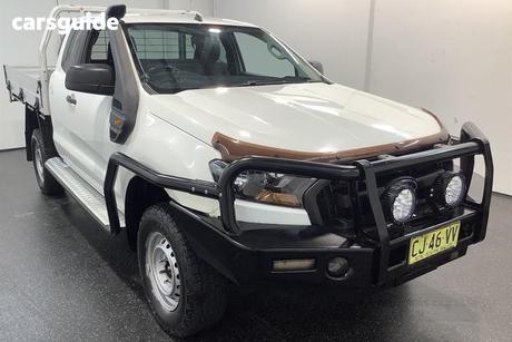 White 2016 Ford Ranger Ute Tray PX MKII MY17
