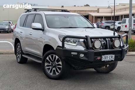 Silver 2022 Toyota Landcruiser Prado Wagon Vx