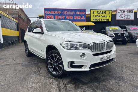White 2015 BMW X5 Wagon Xdrive 30D