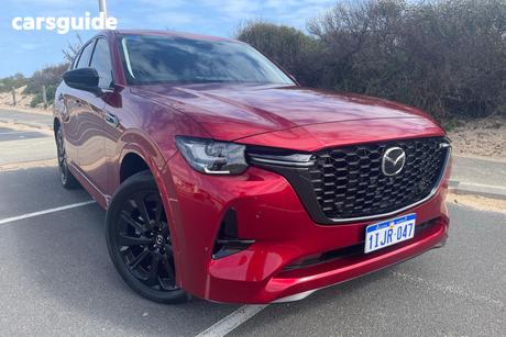 Red 2024 Mazda CX-60 Wagon D50E Gt Hybrid