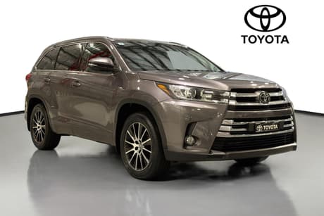Grey 2019 Toyota Kluger Wagon Grande (4X4)