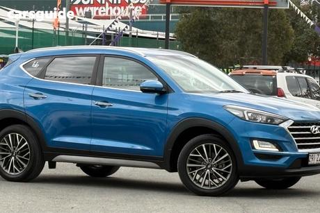 Blue 2020 Hyundai Tucson Wagon Elite (2Wd)