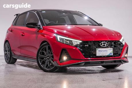 Red 2022 Hyundai I20 Hatchback N