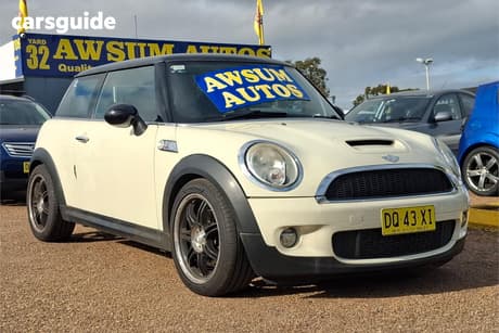 White 2007 Mini Hatch Hatch COOPER S F