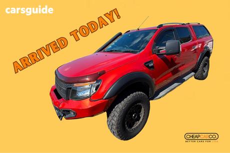 Orange 2015 Ford Ranger Crew Cab Utility Wildtrak 3.2 (4X4)