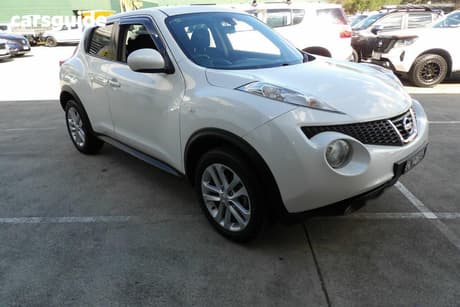 White 2014 Nissan Juke Wagon St (Fwd)