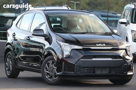 Black 2026 Kia Picanto Hatchback Sport (Pe2)
