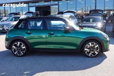 Green 2025 Mini Cooper Hatch C CORE F