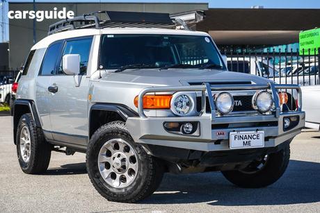 Silver 2011 Toyota FJ Cruiser Wagon