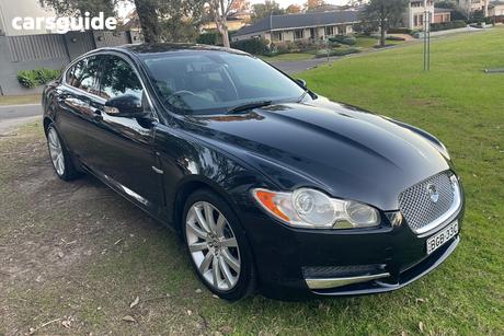 Black 2008 Jaguar XF Sedan 3.0 V6 Luxury