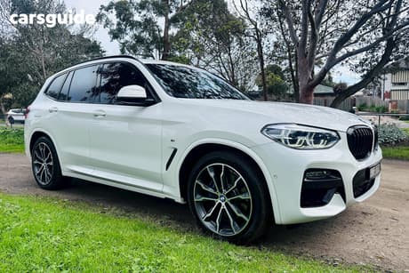 White 2020 BMW X3 Wagon Xdrive30I M Sport