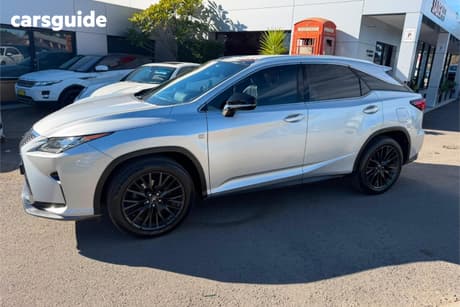 Silver 2017 Lexus RX350 Wagon F Sport