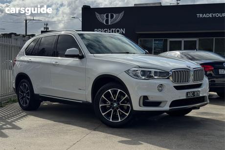 White 2014 BMW X5 Wagon Sdrive 25D