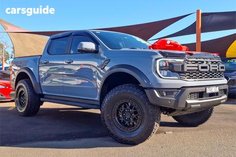 Grey 2025 Ford Ranger Double Cab Pick Up Raptor 3.0 (4X4)