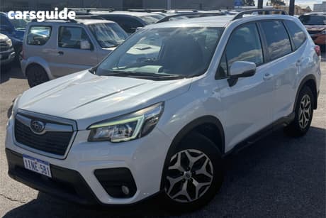 White 2019 Subaru Forester Wagon 2.5I (Awd)
