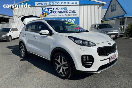White 2016 Kia Sportage Wagon Platinum (Awd) (Grey Pack)