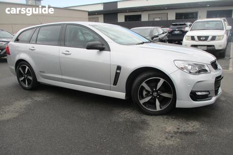 Silver 2016 Holden Commodore Sportswagon Sv6 Black Pack
