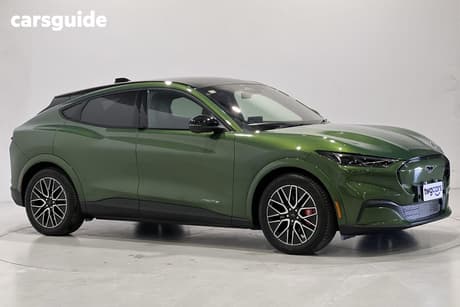 Green 2025 Ford Mustang Mach-E SUV PREMIUM R