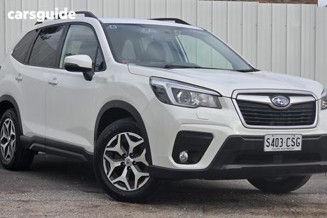 White 2019 Subaru Forester Wagon 2.5I-L (Awd)
