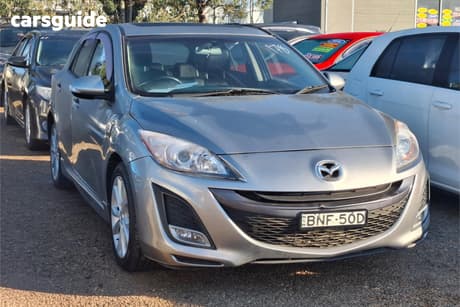 Silver 2010 Mazda 3 Hatchback Sp25