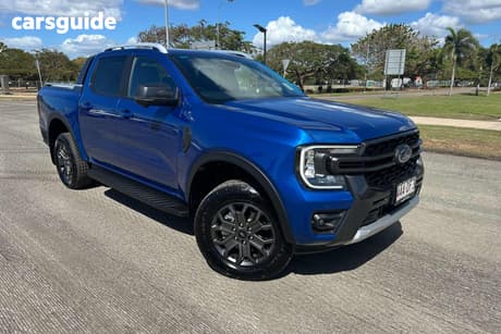 Blue 2025 Ford Ranger Double Cab Pick Up Wildtrak X 2.0 (4X4)