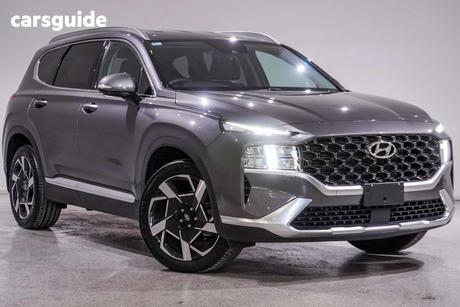 Grey 2023 Hyundai Santa FE Wagon Elite Mpi (2Wd)
