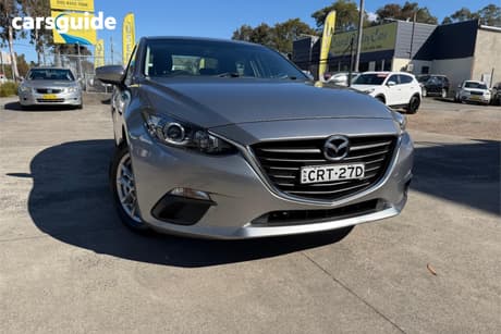 Silver 2014 Mazda 3 Sedan Maxx