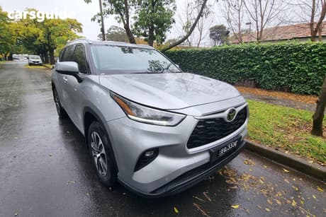 Silver 2025 Toyota Kluger Wagon Gxl Hybrid Awd + Opt Colour