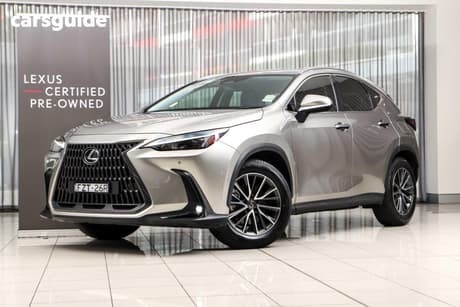 Silver 2021 Lexus NX250 Wagon 2Wd