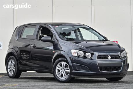 Black 2012 Holden Barina Hatchback