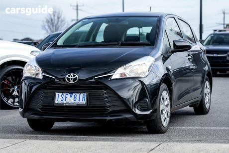 Black 2018 Toyota Yaris Hatchback Ascent