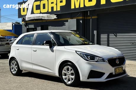 White 2022 MG MG3 Hatchback Core
