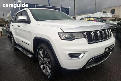 White 2018 Jeep Grand Cherokee Wagon Limited (4X4)