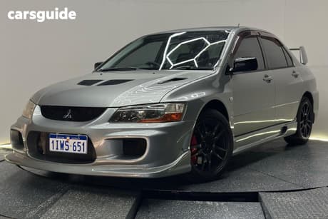Silver 2002 Mitsubishi Lancer Sedan EVOLUTION VII 4DR SEDAN 5SP AUTO 2.0T