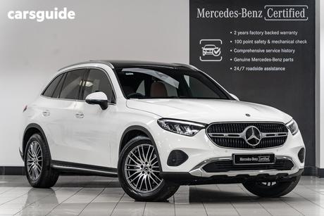 White 2026 Mercedes-Benz GLC Wagon 350 E 4Matic