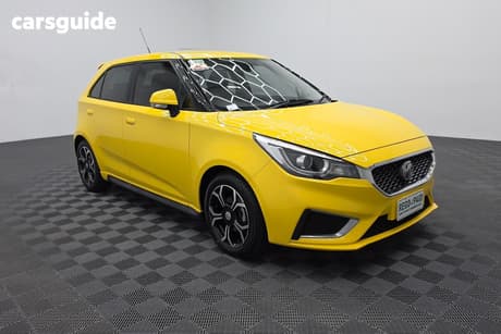Yellow 2021 MG MG3 Hatchback Excite (With Navigation)