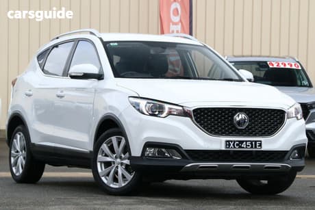 White 2021 MG ZS Wagon Excite Plus