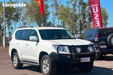 White 2011 Toyota Landcruiser Prado Wagon Gxl (4X4)