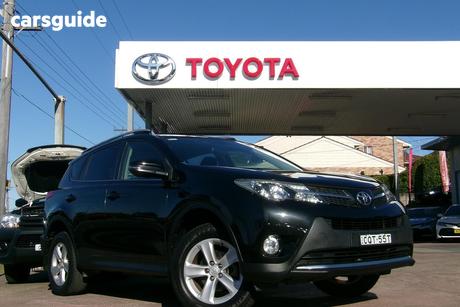 Black 2013 Toyota RAV4 Wagon Gxl (2Wd)