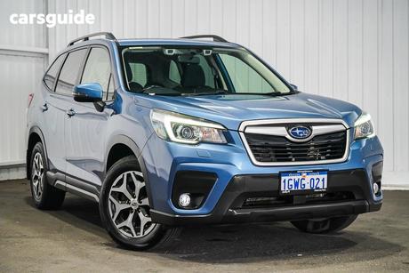 Blue 2019 Subaru Forester Wagon 2.5I (Awd)