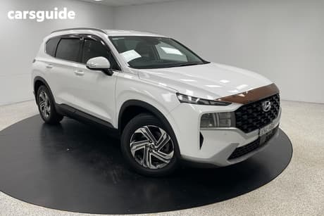 White 2020 Hyundai Santa FE Wagon Active Crdi (Awd)