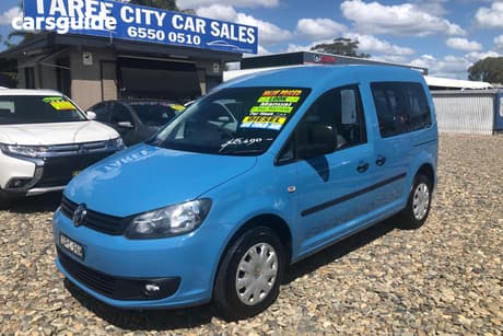 Blue 2011 Volkswagen Caddy SUV TDI250 F