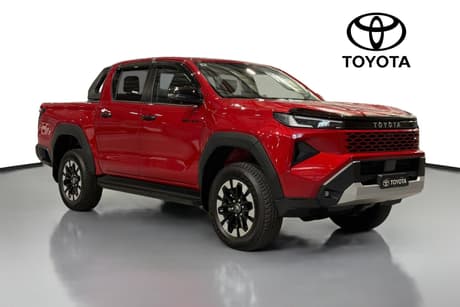 Red 2026 Toyota Hilux Double Cab Pick Up Sr5 48V (4X4)