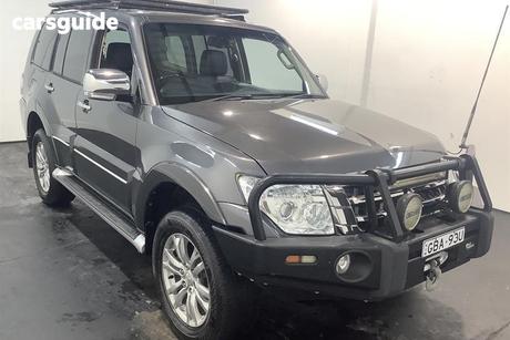 Grey 2018 Mitsubishi Pajero Wagon Exceed Lwb (4X4)