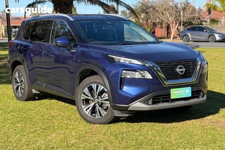 Blue 2022 Nissan X-Trail Wagon St 7 Seat (2Wd)