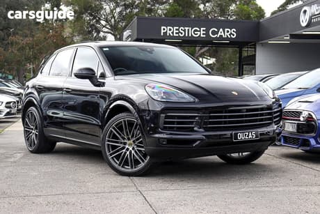 Black 2019 Porsche Cayenne Wagon