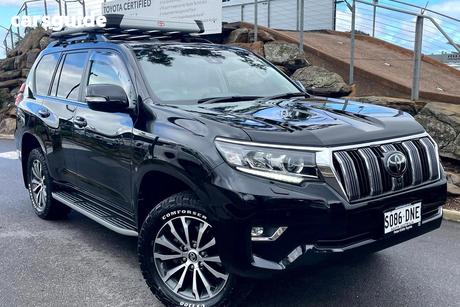 Black 2023 Toyota Landcruiser Prado Wagon Kakadu