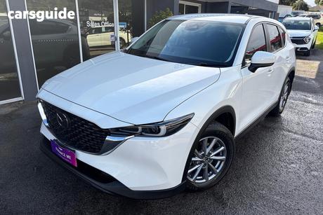 White 2024 Mazda CX-5 Wagon G25 Maxx Sport (Fwd)