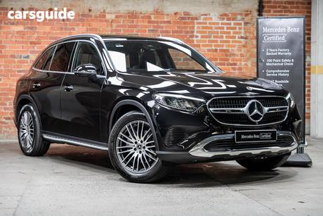 Black 2025 Mercedes-Benz GLC200 Wagon 4Matic