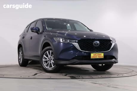 Blue 2023 Mazda CX-5 Wagon G25 Maxx Sport (Fwd)